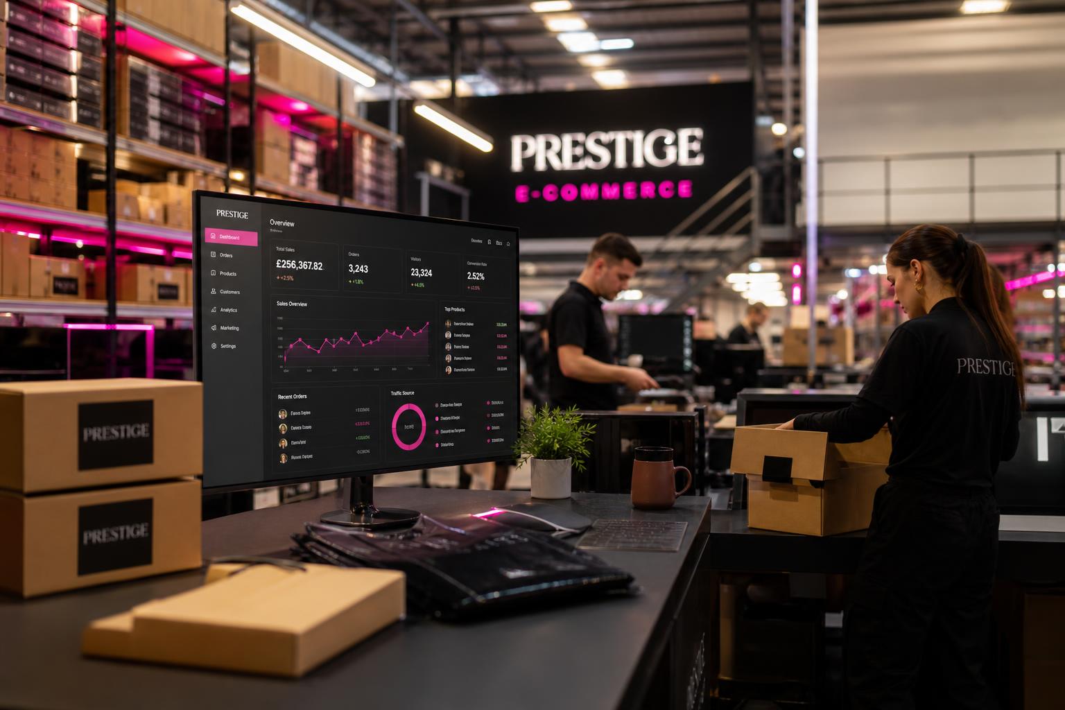 Creative Marketing Group Ecommerce Websites — UK ecommerce studio building high-performance Shopify and WooCommerce stores
