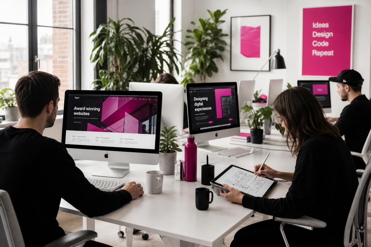 Creative Marketing Group Website Design — UK design studio crafting modern, conversion-focused websites